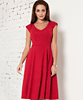 Robe Olivia (Piment Rouge) by Alie Street