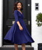 Robe Annie Petite (Bleu Éclipse) by Alie Street