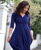 Kleid Annie Petite (Dunkelblau) by Alie Street