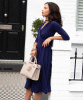 Annie Dress Petite (Eclipse Blue) by Alie Street