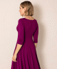 Annie Dress Short Petite (Plum Wine) by Alie Street