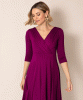 Annie Dress Short Petite (Plum Wine) by Alie Street