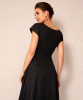Phoebe Dress (Glitter Black) by Alie Street