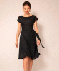 Phoebe Dress (Glitter Black) by Alie Street