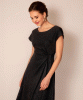 Phoebe Dress (Glitter Black) by Alie Street