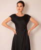 Phoebe Dress (Glitter Black) by Alie Street