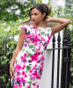 Etuikleid Pippa Petite (Fuchsia Florals) by Alie Street