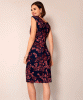 Pippa Shift Dress (Bronzed Blooms) by Alie Street