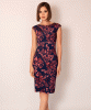 Pippa Shift Dress (Bronzed Blooms) by Alie Street