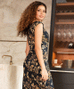 Pippa Shift Dress (Golden Blossom) by Alie Street