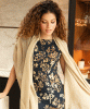 Pippa Shift Dress (Golden Blossom) by Alie Street