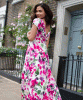 Maxi-Kleid Sophia Petite (Fuchsia Florals) by Alie Street