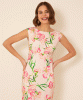 Pippa Shift Dress (Pink Blossom) by Alie Street