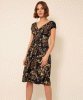 Sara Midi Dress (Golden Blossom) by Alie Street