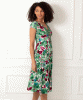 Sara Midi Dress (Paradise Green) by Alie Street