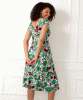 Sara Midi Dress (Paradise Green) by Alie Street