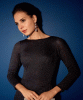 Sienna Gown (Glitter Black) by Alie Street