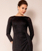 Sienna Gown (Glitter Black) by Alie Street