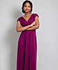 Sophia Maxi Dress Boysenberry Pink by Alie Street