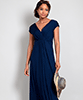 Maxi-Kleid Sophia Marineblau by Alie Street