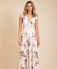 Sophia Maxi Dress (Petal Pink Floral) by Alie Street