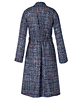 Torrington Dress Coat Bouclé Blue by Alie Street
