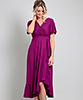 Waterfall Dress Boysenberry Pink by Alie Street