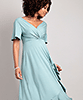 Kleid Wasserfall Meeresblau by Alie Street