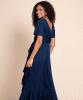 Waterfall Dress Navy by Alie Street