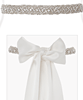 Art Deco Sash (Ivory) by Alie Street