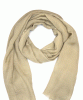 Aurielle Silk Wool Scarf (Desert Sand) by Alie Street