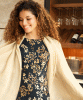 Aurielle Silk Wool Scarf (Desert Sand) by Alie Street