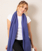 Aurielle Silk Wool Scarf (Future Dusk) by Alie Street