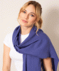 Aurielle Silk Wool Scarf (Future Dusk) by Alie Street