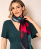Leoni Silk Wool Scarf (Moonlit Florals) by Alie Street