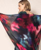 Leoni Silk Wool Scarf (Moonlit Florals) by Alie Street