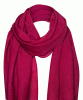 Aurielle Silk Wool Scarf (Deep Fuchsia) by Alie Street