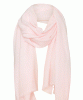 Aurielle Silk Wool Scarf (Soft Pink) by Alie Street