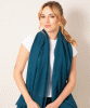 Aurielle Silk Wool Scarf (Tapestry Teal) by Alie Street