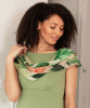 Eden Modal Silk Scarf (Rosewood Meadow) by Alie Street