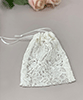 Elizabeth Bridal Face Mask & Bag (Ivory) by Alie Street