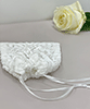 Verona Bridal Face Mask & Bag (Ivory White) by Tiffany Rose