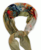 Amara Silk Wool Scarf (Paradise Bloom) by Alie Street