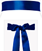 Smooth Ribbon Sash (Eclipse Blue) by Alie Street