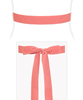 Velvet Ribbon Sash Candy Pink by Alie Street