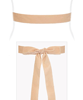 Velvet Ribbon Sash Pale Peach by Alie Street