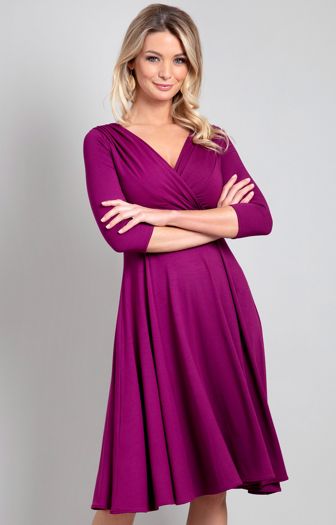 Annie Dress Boysenberry Pink - Evening Dresses, Occasion Wear and ...