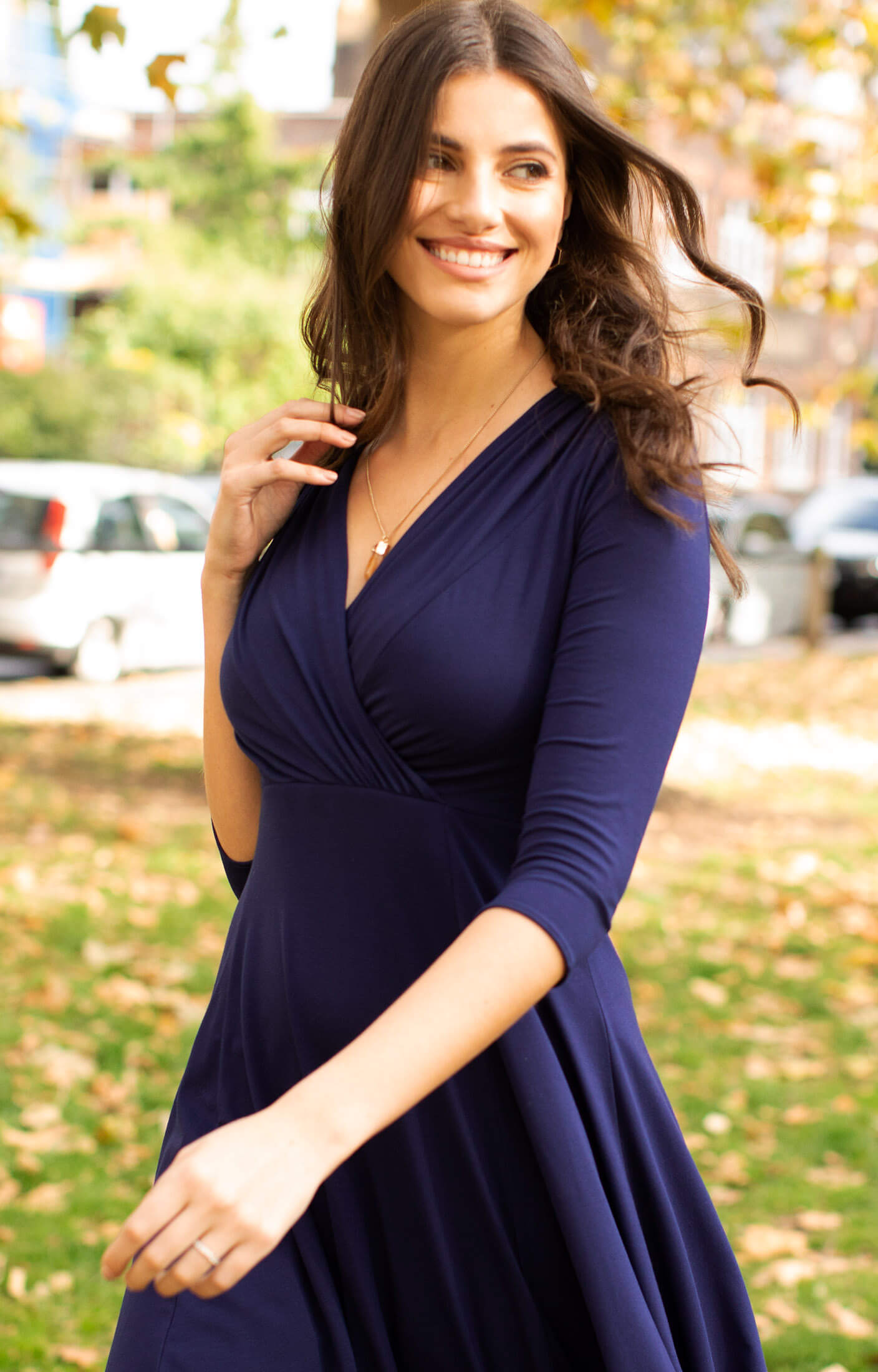 Annie Dress Eclipse Blue
