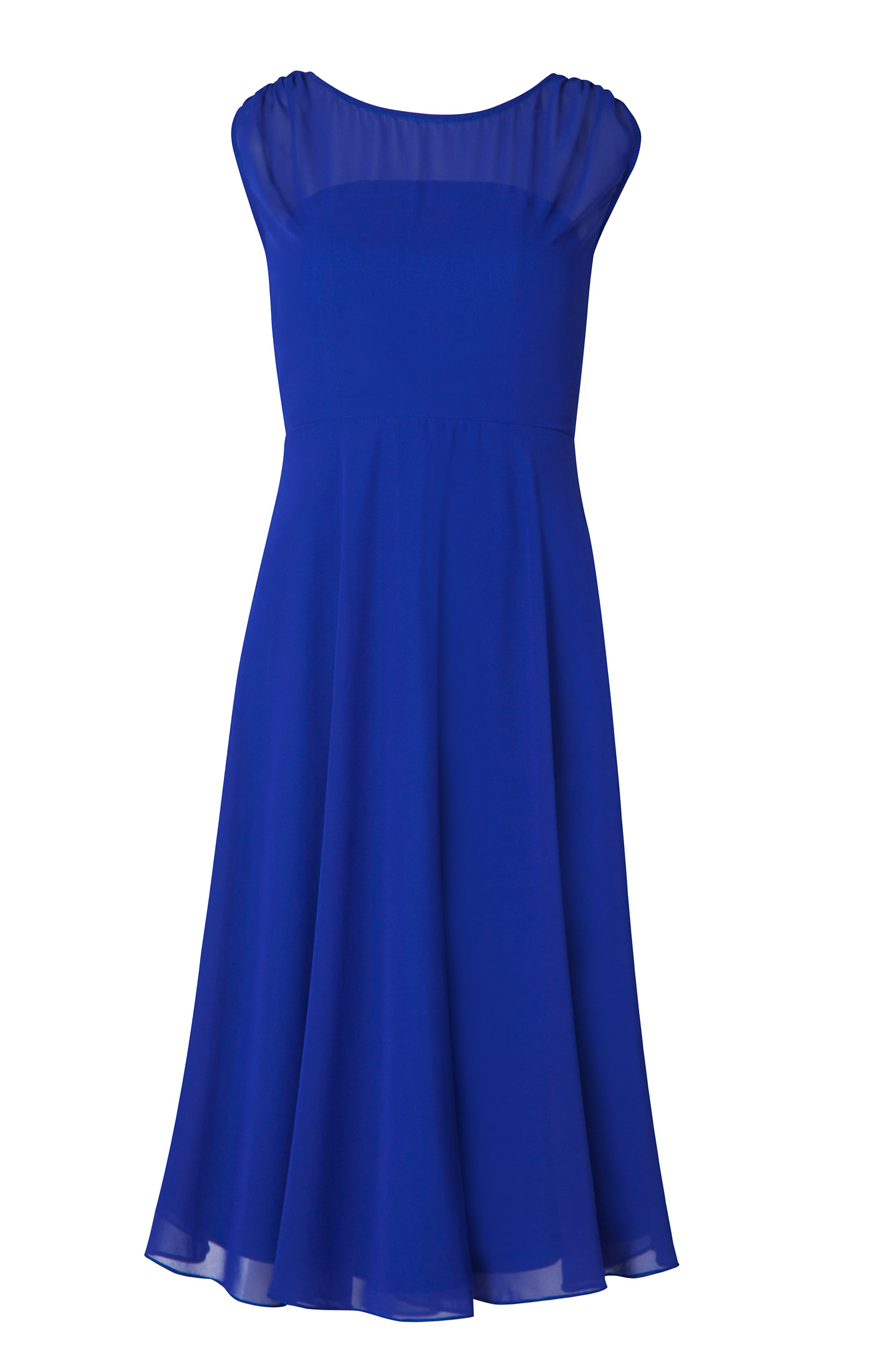 Cici Midi Evening Gown Cobalt Blue