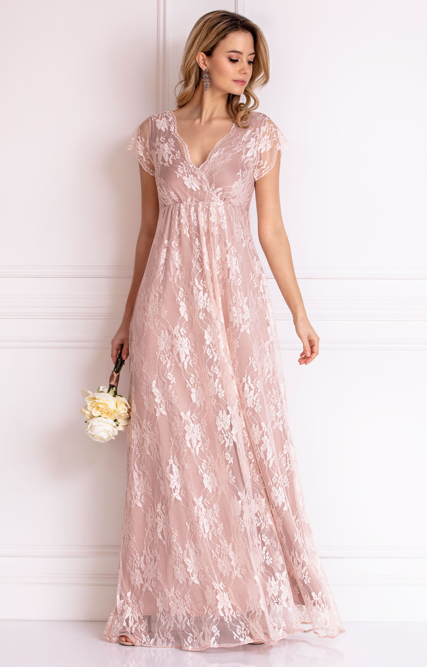 Evangeline Evening Gown (Blush)